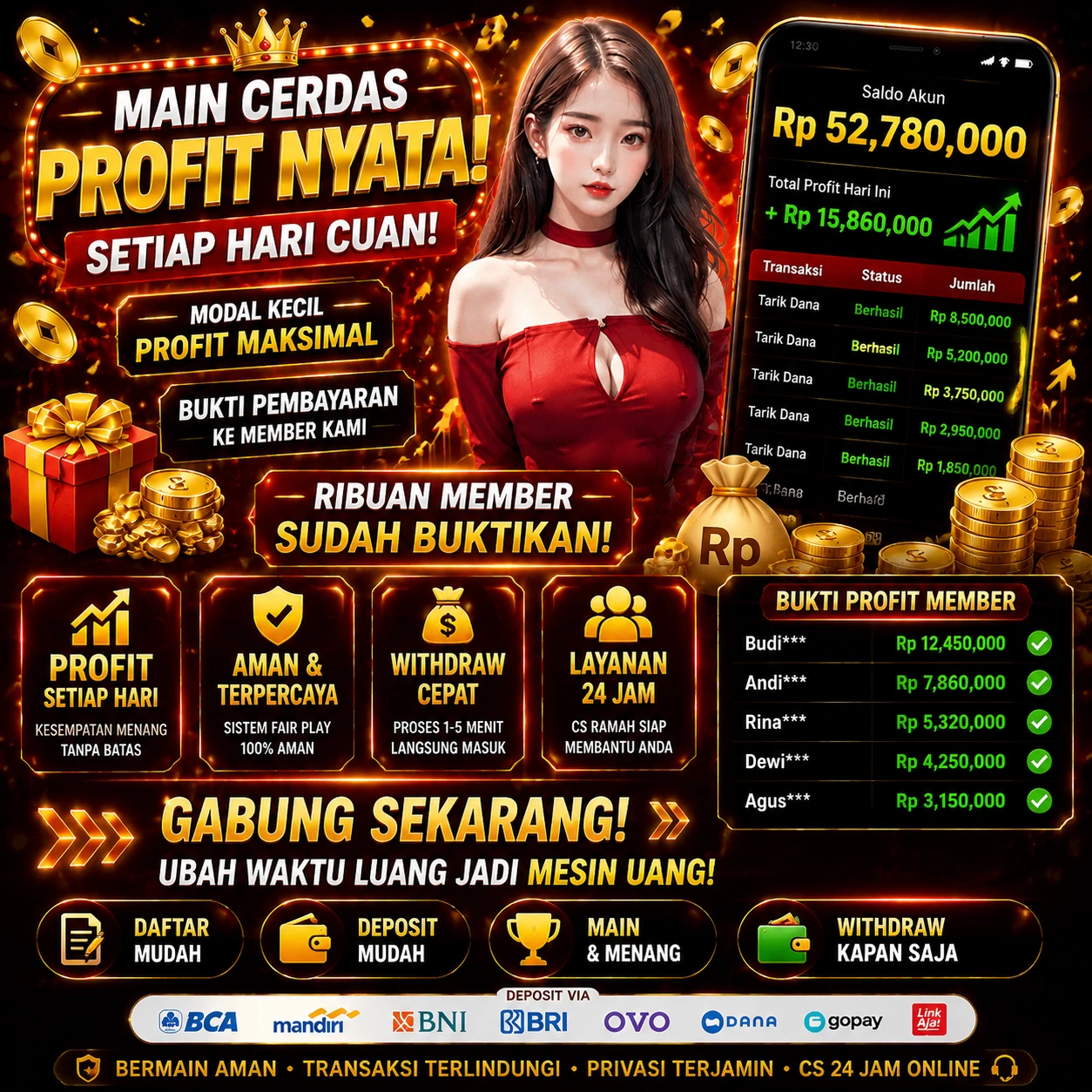 pusaka189 - Peningkatan performa dan UI/UX terbaru